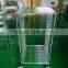 Factory Direst Sales Modular Tray Wire Cart, 19 Trays Capacity, Chrome Finish