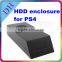 hdd case 100% compatible with PS4 console from 1tb to 6tb with good dissipation