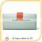 Contrast color low price ladies leather hand made wallet purse