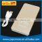 4000mAh/7000mAh/9000mAh Aluminum Alloy External Portable Power Bank for mobile phone