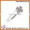 Hot selling 2015 costume jewellery trendy brooches, metal safety pin