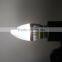 Silver Dimmable Warm White/White AC110V/220V 6W E12 LED Candle Bulb Light Energy-saving Chandelier Lamp Home Lighting Fiture
