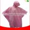 colorful vinyl rain poncho without sleeve for kids