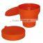 promotion foldable silicone cup sets with cover