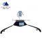 Fashionable metal clothes and pants hanger with plastic hook