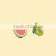 Bag Pins, Apparel Pins, Fruit pin pack,Vegetarian Food Pin