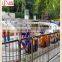 Amusement park electric train mini shuttle rides rotation cars