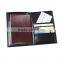 Fancy handmade leather passport holder made in Dongguan,China