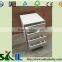 wooden 4 drawer cabinet with handle