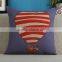 Home and hotel custom photo printing cushion covers decorative square pillow cover