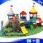 Different theme outdoor slide playground equipment for kindergarten