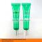 15ml professional hair care tube container with metallic screw cap