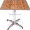 Outdoor dining alu wooden table ,coffee table