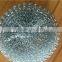 Galvanized iron wire mesh scrubber for dish washing pot scourer