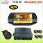 car mirror display parking sensor kits with backup cameras with bluetooth for car reversing aid