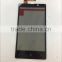 For Nokia N820 Lumia 820 touch front panel with bezel frame cable glass