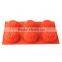 Dongguan food grade muffin baking tray pineaple shape chocolate cup cake