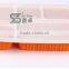 1100ml 5 compartment microwave safe plastic disposable bento box /takeaway lunch box