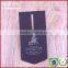 Shenzhen clothing apparel string paper luggage hang tag with metal
