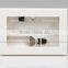 custom plastic thermostat enclosure, indoor air quality monitor case with abs material