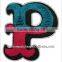 New Custom Chenille Embroidered Patches Chenille Letters in Hot Sale