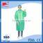 hospital disposable patient sterile pp non woven fabric green disposable dressing gowns