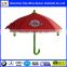 High quality cute outlook mini size toy umbrella/red color minimus kids umbrella/toy garden baby umbrella