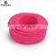 Hot Popular Modern Colourful Power Cord ,Bright Pink Fabric Textile Power Cord Round