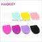 black OPP package make up brush cleaner