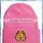 Garfield pink beanie hat/summer beanie hat/free knitting pattern hat beanie