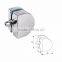 Top Quality Shower Door Clamp For Frameless Glass Support Railing Fittings