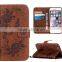 Premium Embossed Pattern Vintage Leather Cover for iPhone 6s
