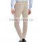 Custom new design fashion casual men cotton chino trousers pants