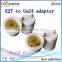 e27 to b22 adapter g24 to e27 adapter lamp adapter