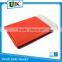 custom made red paper envelopes