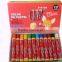 12color small round wholesale oil pastel crayons