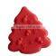 Hot Selling Christmas Trees Shape High Quality silicone cake baking mold handmade soap mould