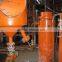 Desorption electrowinning set for gold cyanidation process CIL Plant in 2016