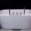 TB-B814 Quality assure oval shape overflow indoor freestanding bathtub