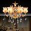 Newest 24 Light Style Luxury Chandelier Crystal LED Crystal Chandelier Light Diamond Ring Pendant LED Light