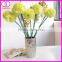 cheap yellow color good quality ball flowers fake flowers