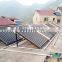 Evacuated tube solar collector for water pump solar heating system