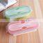 Smart Flap And Lock Folable Silicone Food Storage Lunch Box Container