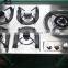 Household table top built-in 5 Burns gas stove with grill and oven portable gas stove