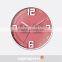 DEHENG plastic wall clock with temperature and humidity
