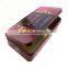 Food Grade Hinged Rectangle Beer Tinplate Tin Box