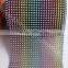 Wholesale 24rows Imitation Diamond Mesh Rhinestone Ribbon multi colors wrap rolls banding