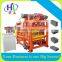 Cement Block Manufacturing Plant QT4-23 Hollow Block Maker Machine in Philippines with PLC control cabinet