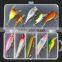 5 Styles Multi Fishing Lure Mixed Colors Metal Spoon
