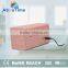 2016 new PU wooden led digital alarm clock